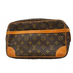 LOUIS VUITTON Brown Monogram Clutch Bag